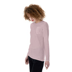 Pink All-Over Print Women's Long Sleeve T-shirt