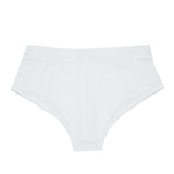 White All-Over Print Men's Triangle Low-rise Underwear