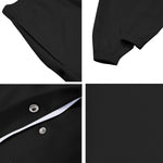 Black All-Over Print Men's Basketball Sweatpants