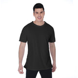 Black All-Over Print Men's T-shirt | Birdseye