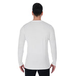 White All-Over Print Long Sleeve T-Shirt