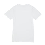 White All-Over Print Men's O-Neck T-Shirt | 190GSM Cotton