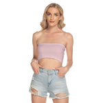 Pink All-Over Print Women's Tube Top