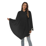 Black  All-Over Print Unisex Cloak