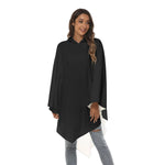 Black  All-Over Print Unisex Cloak