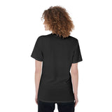 Black  All-Over Print Women'S O-Neck T-Shirt