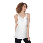 White All-Over Print Women's Tank Top