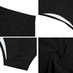 Black All-Over Print Men's Triangle Low-rise Underwear