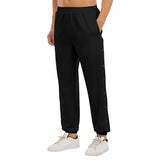 Black All-Over Print Men's Basketball Sweatpants