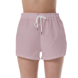 Pink All-Over Print Women's Short Pants