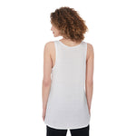 White All-Over Print Women's Tank Top