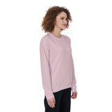 Pink All-Over Print Women's Loose Sweatshirt