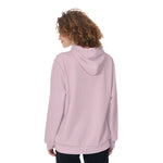 Pink All-Over Print Women's Pullover Hoodie