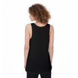 Black All-Over Print Women's Tank Top