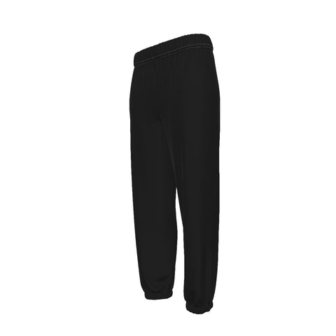 Black All-Over Print Women's Sweatpants