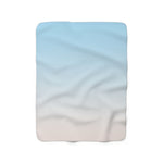 Color Gradient Sherpa Fleece Blanket