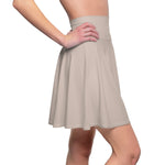 Nude Color Women's Skater Skirt