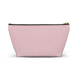 Pink Accessory Pouch w T-bottom