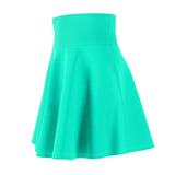 Blue Green Women's Skater Skirt