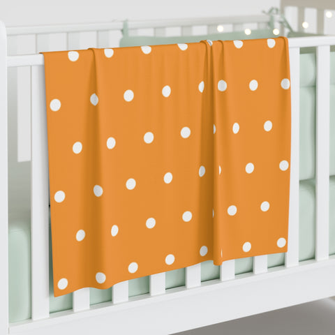 Polka Dots Baby Swaddle Blanket