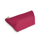 Rose Red Accessory Pouch w T-bottom