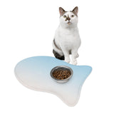 Color Gradient Pet Feeding Mats