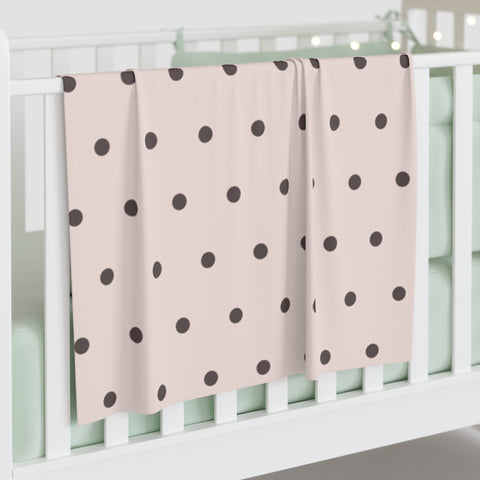 Polka Dots Baby Swaddle Blanket