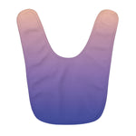 Color Gradient Fleece Baby Bib