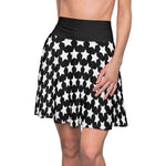 Star Pattern Women's Skater Skirt