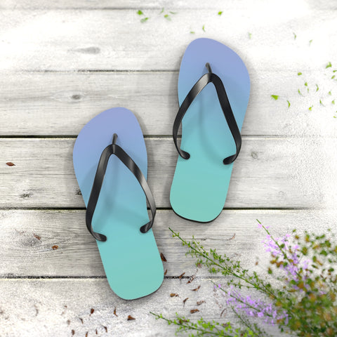 Color Gradient Flip Flops