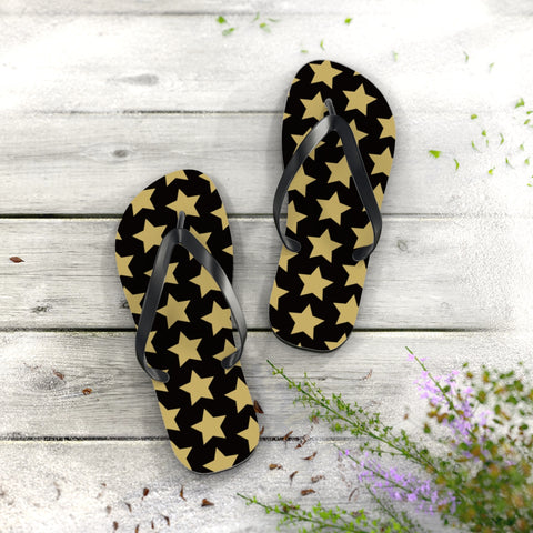 Star Pattern Flip Flops