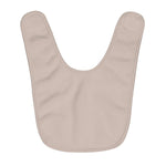 Nude Color Fleece Baby Bib