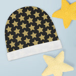 Star Pattern Baby Beanie