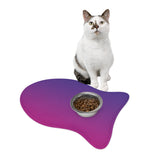 Color Gradient Pet Feeding Mats