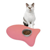 Color Gradient Pet Feeding Mats