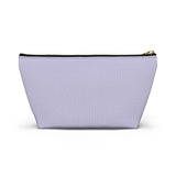 Lavender Accessory Pouch w T-bottom