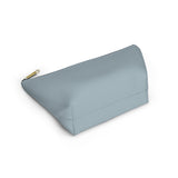 Pink Blue Accessory Pouch w T-bottom