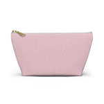 Pink Accessory Pouch w T-bottom