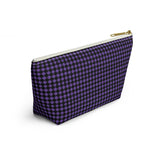 Diamond Pattern Accessory Pouch w T-bottom