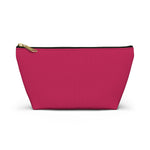 Rose Red Accessory Pouch w T-bottom