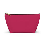 Rose Red Accessory Pouch w T-bottom