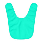 Blue Green Fleece Baby Bib