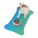 Color Gradient Pet Feeding Mats