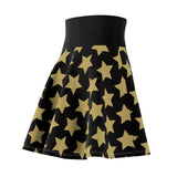 Star Pattern Women's Skater Skirt