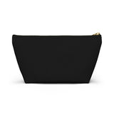 Black Accessory Pouch w T-bottom