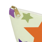 Star Pattern Accessory Pouch w T-bottom