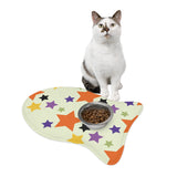 Star Pattern Pet Feeding Mats