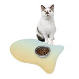 Color Gradient Pet Feeding Mats