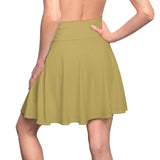 Golden Women's Skater Skirt