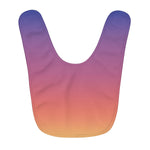 Color Gradient Fleece Baby Bib